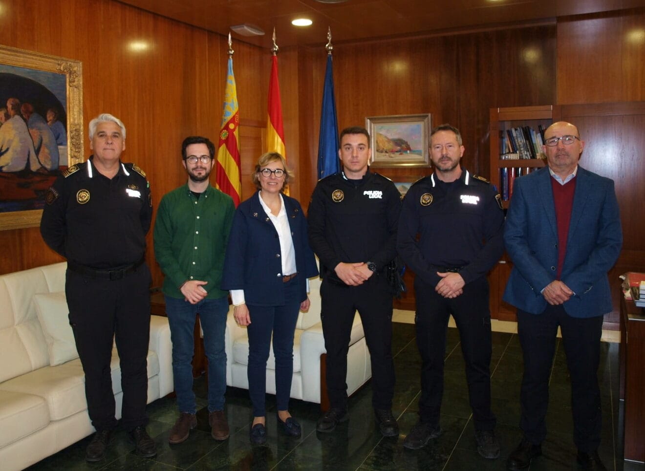 Toma de posesión de dos nuevos agentes de Policía Local de Xàbia