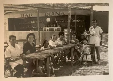 Bar Diana en la playa del Arenal de Xàbia