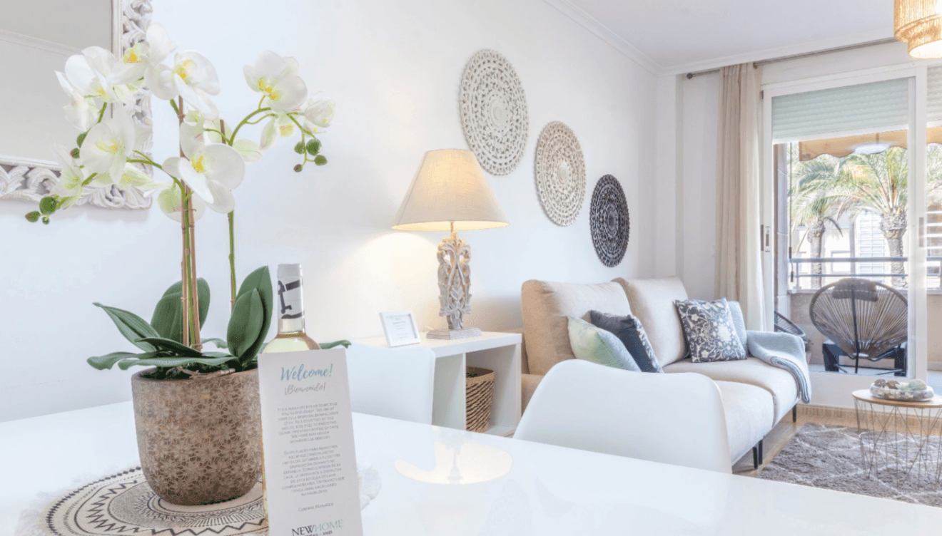 Bienvenido a un apartamento idílico
