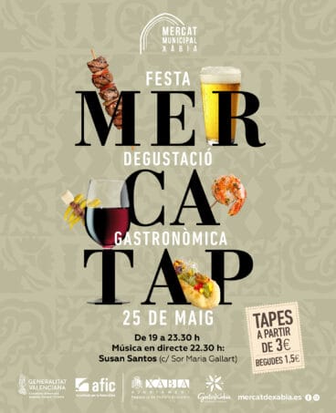 Cartel de Mercatap de Xàbia 2024