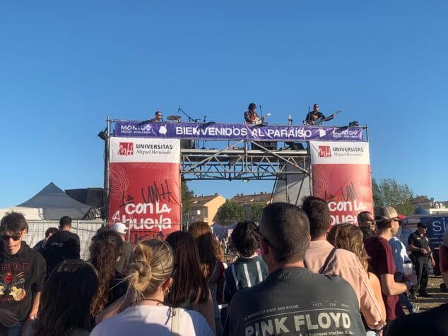 Imagen: Concierto en el escenario alto del Montgó Fest Xàbia 2024