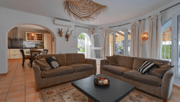 Espacios abiertos y cómodos en Villa Margaritha