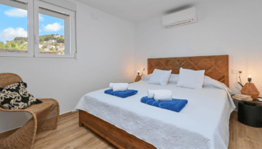 Habitaciones amplias y luminosas para relajarte