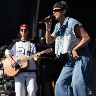 Marlena en el escenario del Montgó Fest Xàbia 2024