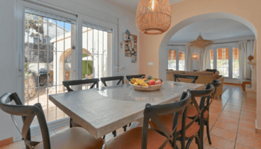 Mesa ideal hasta para 8 comensales