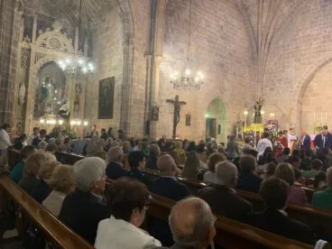 Misa en honor a Jesús Nazareno