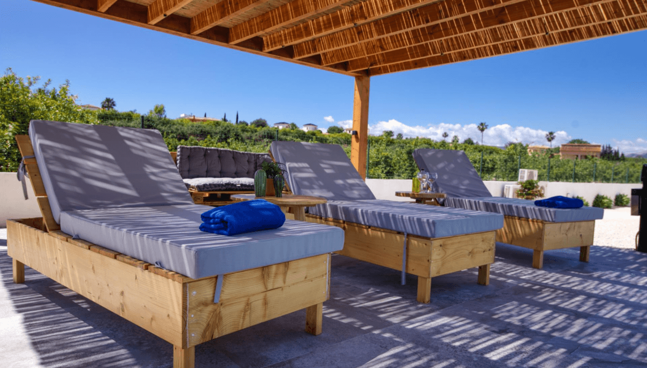 Relájate en la zona de descanso