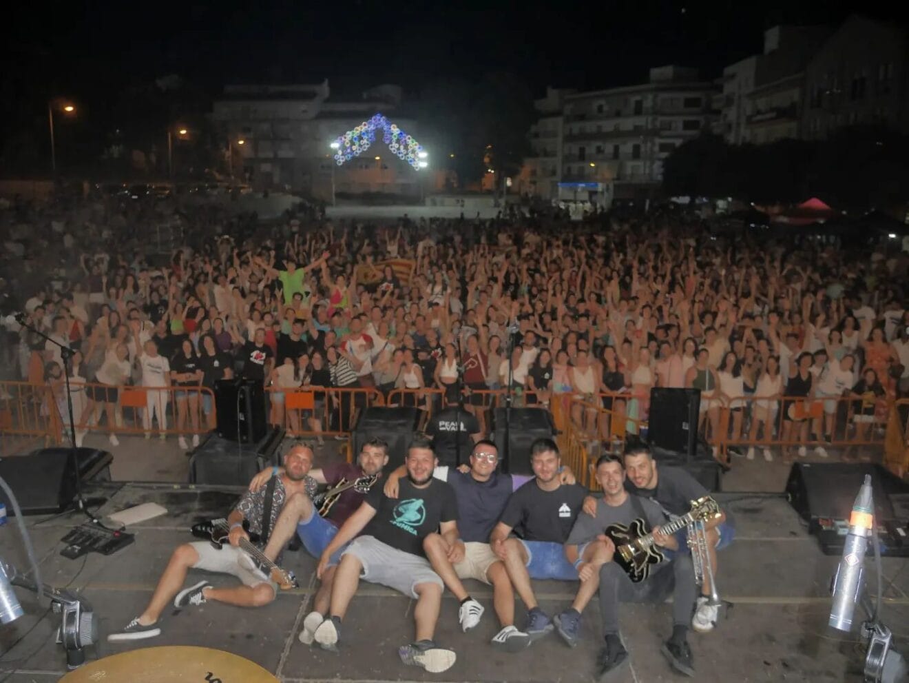 Concierto d'Arsènic en Fogueres Xàbia 2022