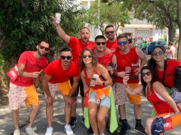 Dia de Quintaes 2024 Fogueres Xàbia