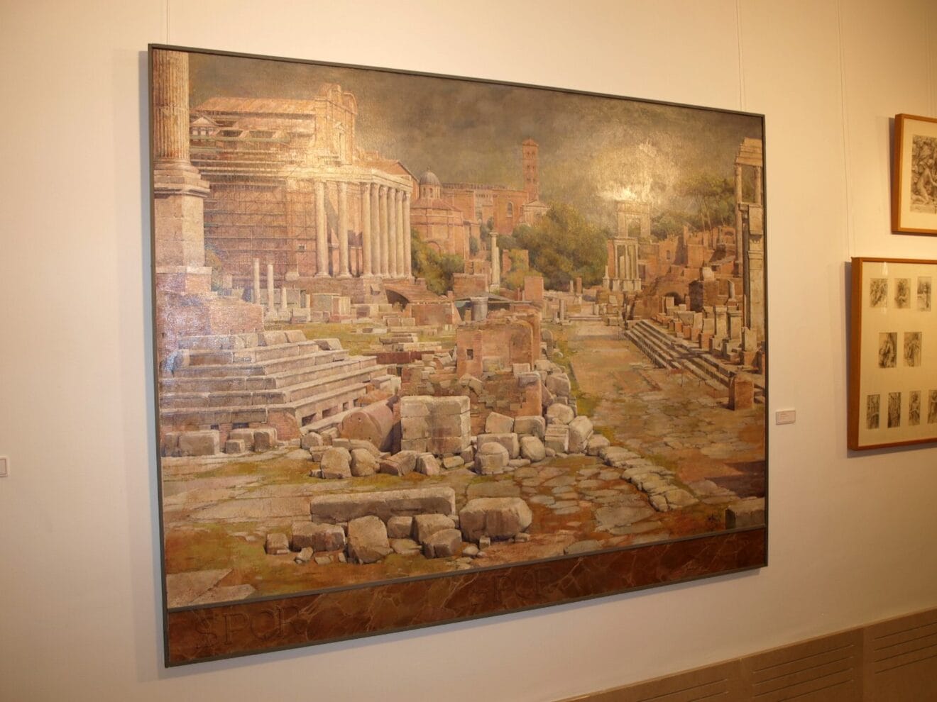 El Museo Soler Blasco acoge las “Arquitecturas Incompletas : Arquitecturas Pintadas” de Luis Javier Gayá