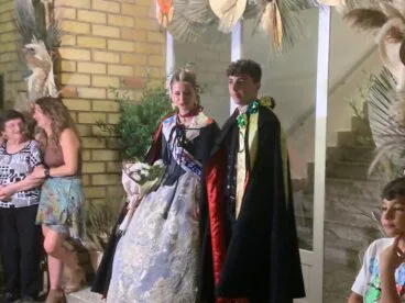 Serenata de la Tuna de Xàbia a Reina, damas y presidentes