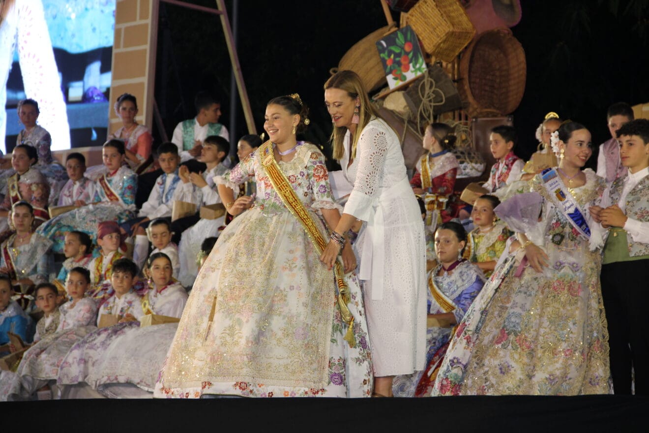 Lucía Bisquert, First Lady der Kinder Fogueres Xàbia 2024