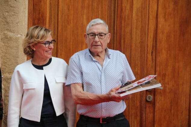 Imagen: Nasio Sellés, galardón de honor de Les Fogueres de Sant Joan de Xàbia 2024