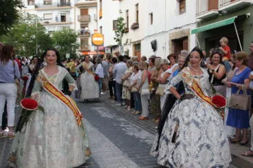 Ofrenda 75 aniversario de Fogueres de Sant Joan Xàbia (111)