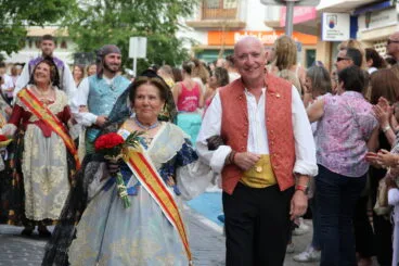 Ofrenda 75 aniversario de Fogueres de Sant Joan Xàbia (146)
