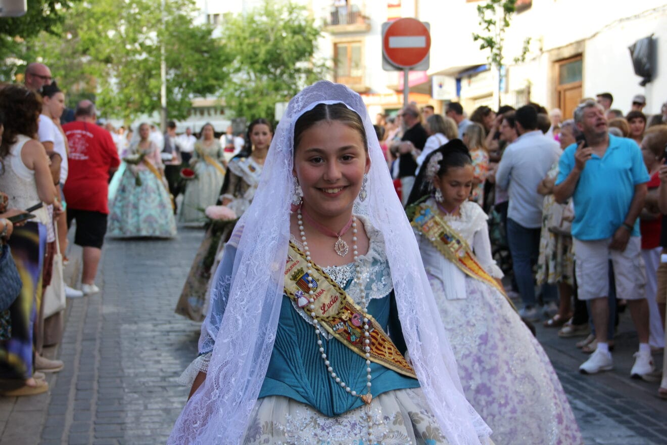 Ofrenda 75 aniversario de Fogueres de Sant Joan Xàbia (2)