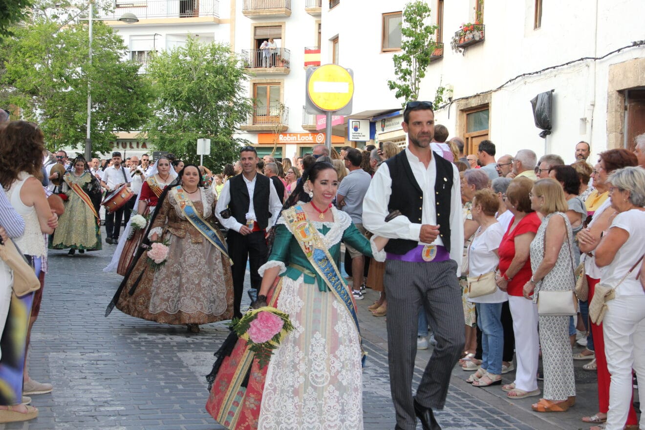 Ofrenda 75 aniversario de Fogueres de Sant Joan Xàbia (83)