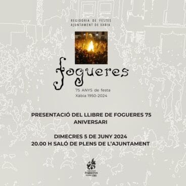 Cover des 75-jährigen Jubiläums des Buches Fogueres