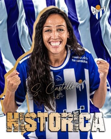 La futbolista de Xàbia Sandra Castelló