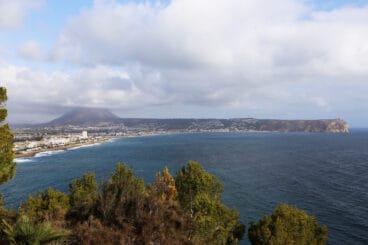 Mit dem Wachstum der neuen Bäume wird der Blick auf die Bucht von Xàbia „versteckt“