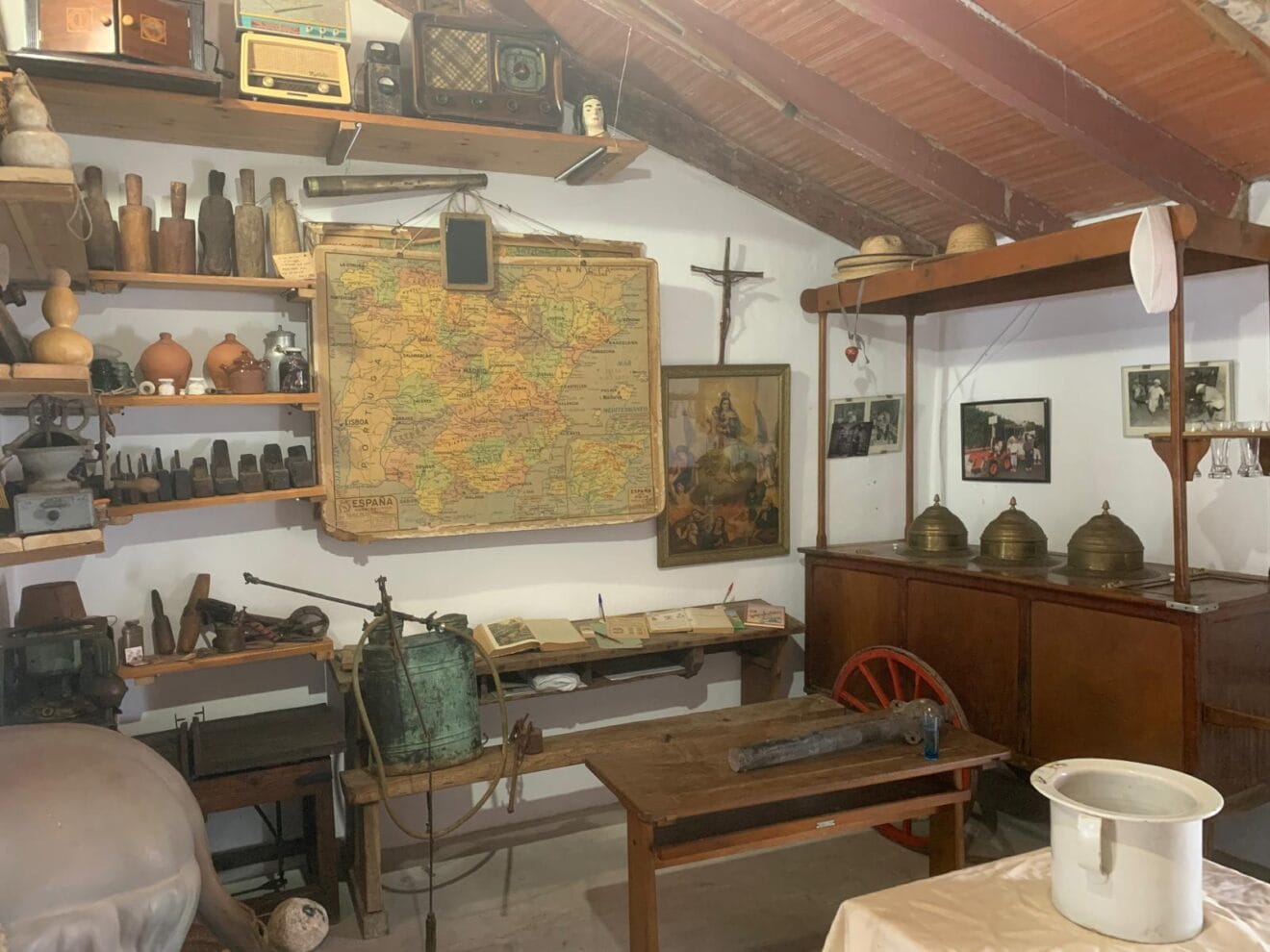 Parte del Museo de la Penya con piezas inéditas