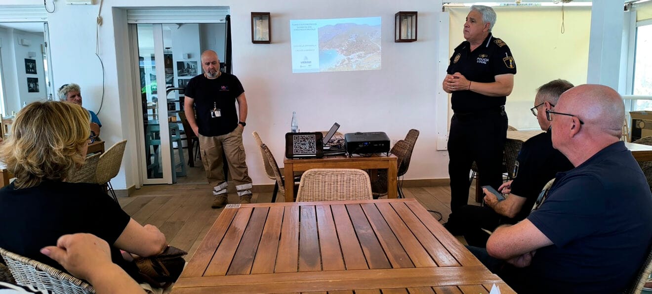 Charla sobre el Plan de Protección contra incendios de Xàbia en la Granadella