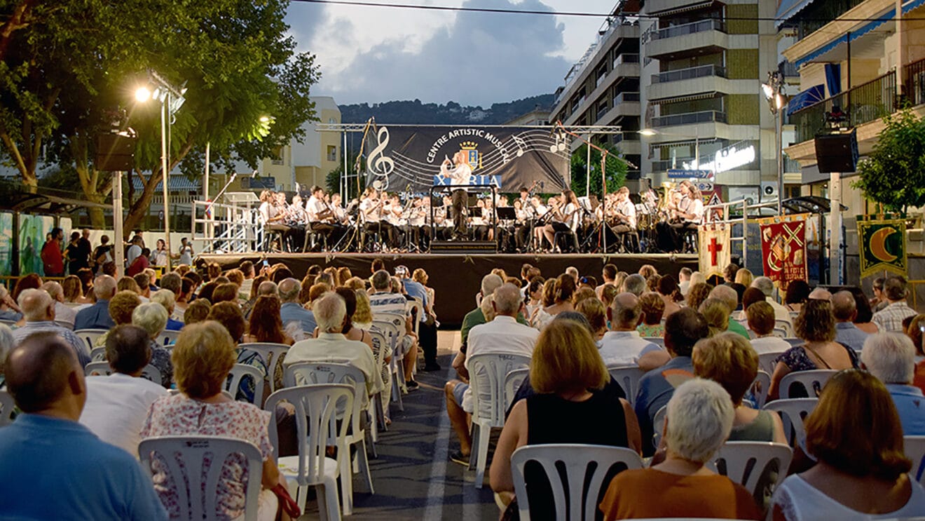 Concierto de Música Festera de Moros y Cristianos de Xàbia