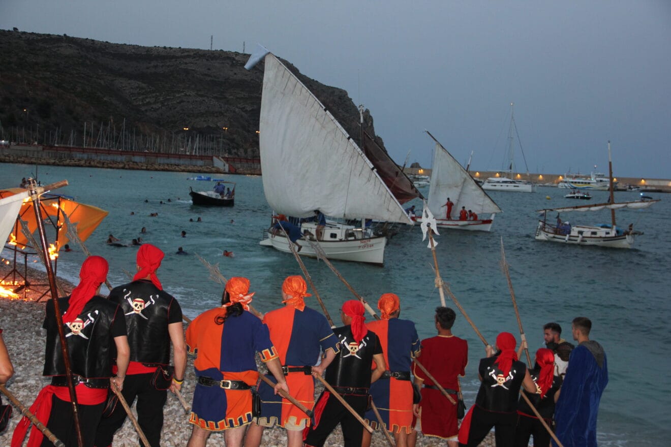 Desembarco Moros y Cristianos Xàbia 2024