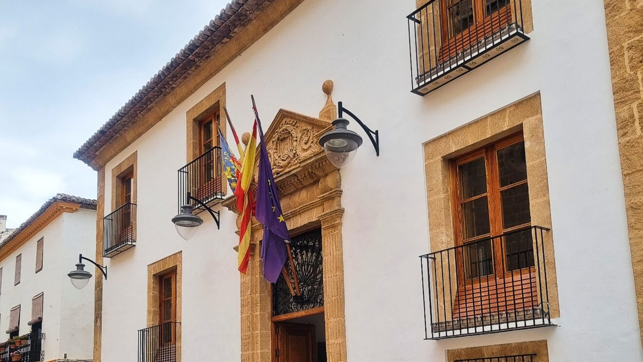 Edificio del ayuntamiento de Xàbia