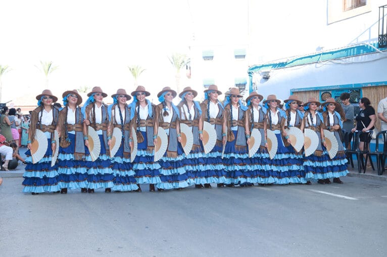 Filà Bandoleres en el desfile del sábado