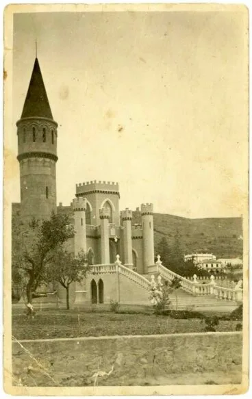 Lateral de desaparecido castillo de Xàbia