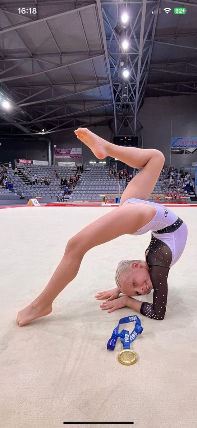 Imagen: Lilly Maria Amat en la competición