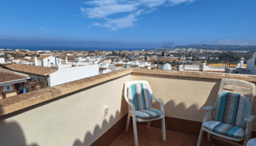 Terraza privada perfecta para disfrutar del sol