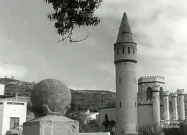 Torre del castillo de Xàbia en 1967 | Foto Xàbia Meravellosa