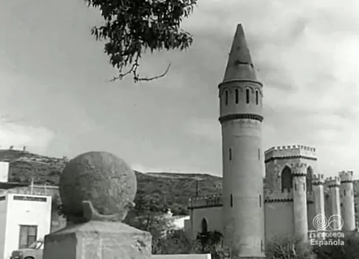 Torre del castillo de Xàbia en 1967 | Foto Xàbia Meravellosa