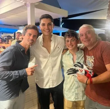 Nico Terol y David Alonso en Montgo di bongo Xàbia