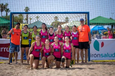 Deportistas del Club Handbol Xàbia