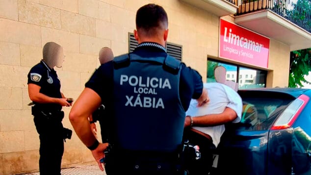 Imagen: Detenido en Xàbia