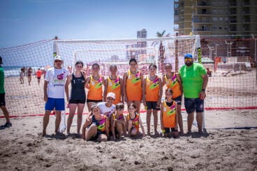 Integrantes del Club Handbol Xàbia