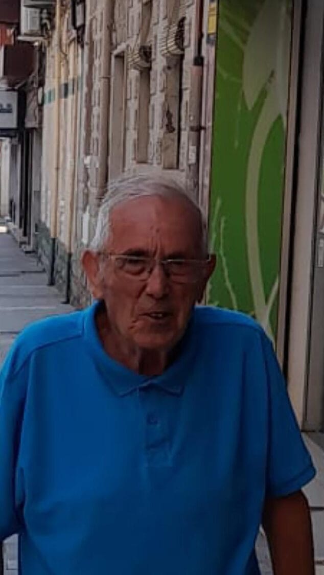 Imagen: Juan Bautista Chorro Torres, desaparecido