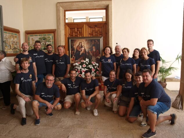 Imagen: Mayorales de la Plana 2024 en la celebración del Día de Los Ángeles