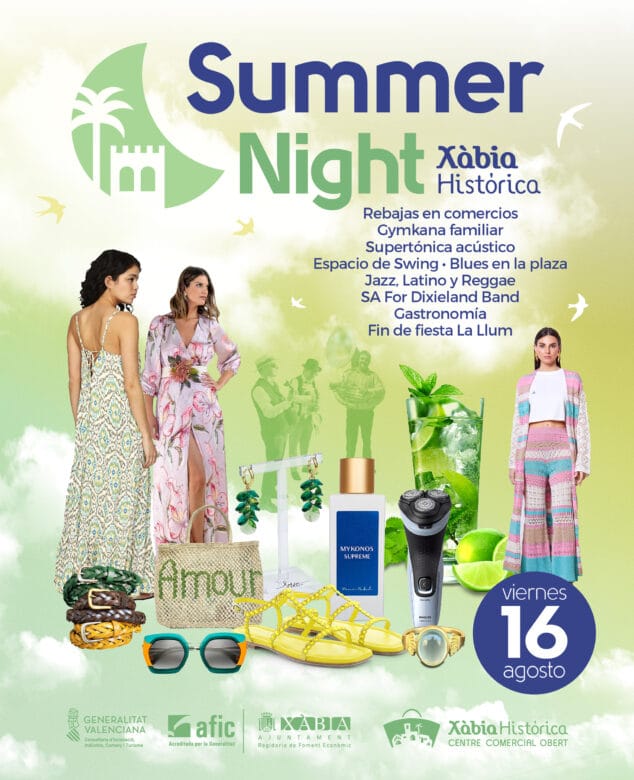 Imagen: Summer Night de agosto en Xàbia