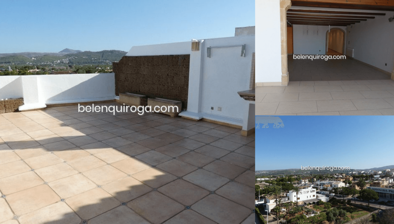 Tu nuevo hogar en Jávea ático reformado a cinco minutos del mar listo para amueblar a tu gusto