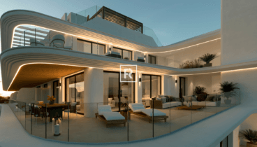 Disfruta de una terraza privada en Augusta Beach