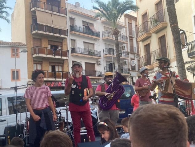 Imagen: Dani Miquel en el Festival Sorollius Xàbia 2024