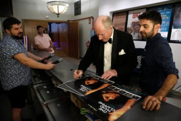 Geoff Britton, bateria de Wings, presenta la película ‘Paul McCartney & Wings. One hand Clapping’ en el Cine Jayan (54)