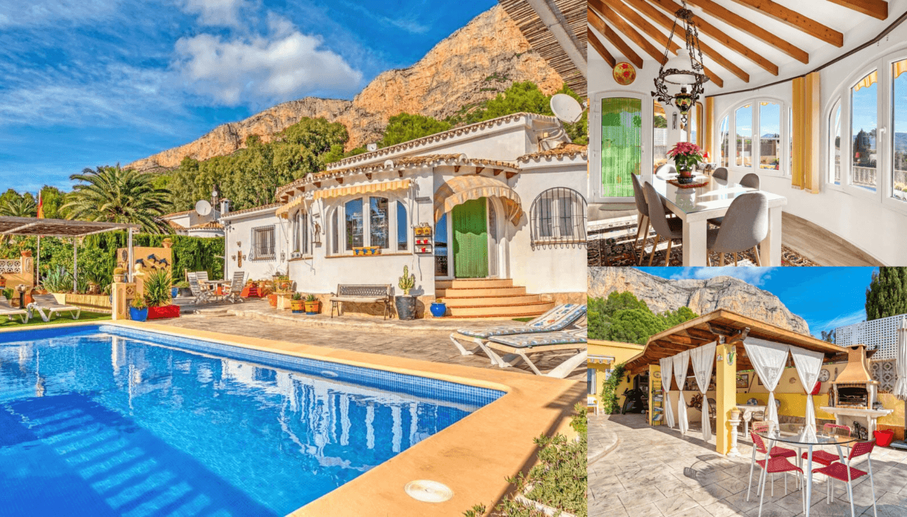 Increíble oportunidad en el Montgó villa renovada con piscina, jardín y múltiples posibilidades de expansión