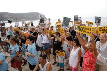 Manifestación antitaurina en Xàbia (11)