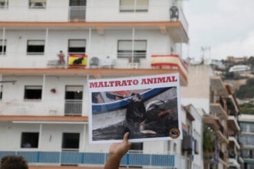 Manifestación antitaurina en Xàbia (25)