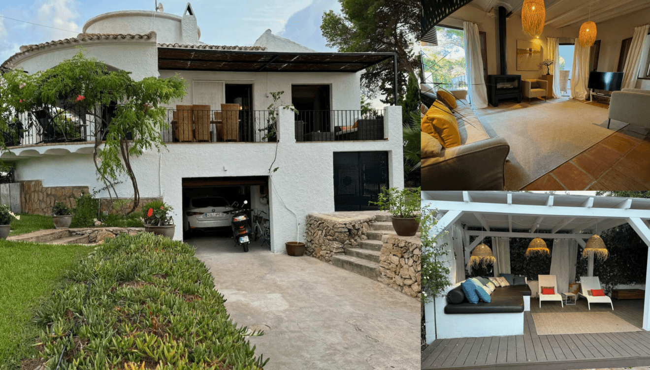 Tu refugio ideal para el invierno casa en Jávea con espacios verdes, piscina y privacidad garantizada